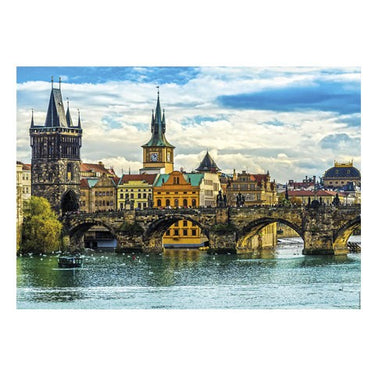 Puzzle Vistas de Praga de Neón - Banbury Arte